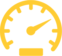 yellow speedometer