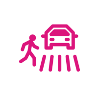 cross walk icon